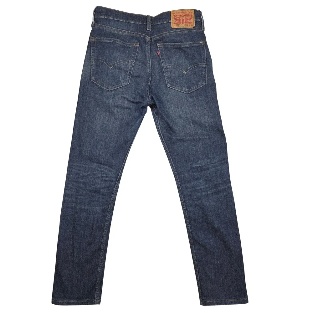 Levi Strauss Co 510 Mens Jeans Blue Slim Fit Stretch Denim 31x30